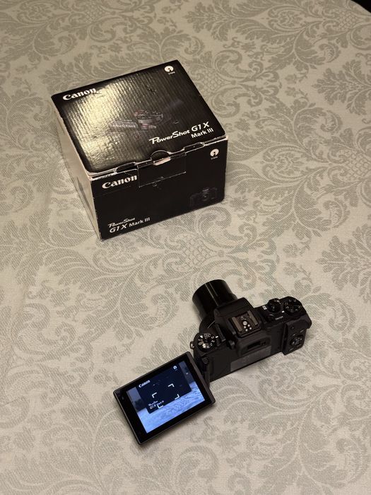 Canon PowerShot G1 X Mark III (Impecável + Caixa e Fatura)