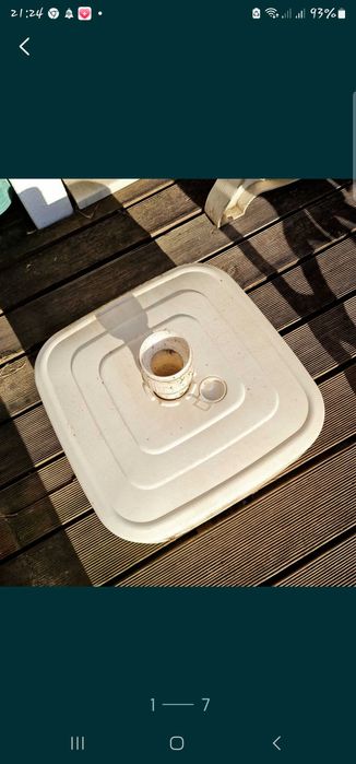 Base para chapéu de sol