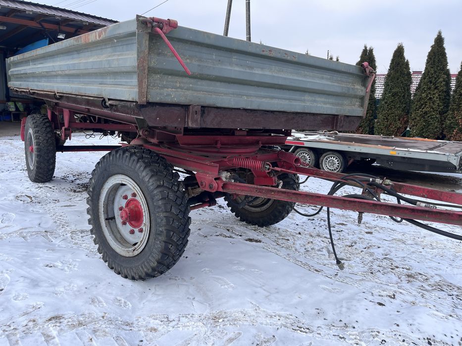 Przyczepa  rolnicza THK 5  wywrotka zarejestrowana  ifa jak HL d47