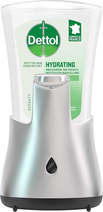 Dettol Bezdotykowe dozownik do mydła stojący na baterie 250 ml