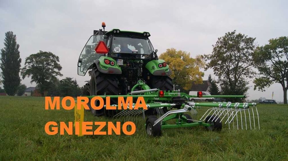 Zgrabiarka karuzelowa ZK36 i ZK42 360/420 KOWALSKI WOM TALEX SPYDER