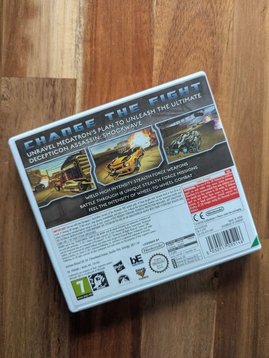 Transformers Dark of the Moon 3DS z Instrukcją Wydanie Angielskie