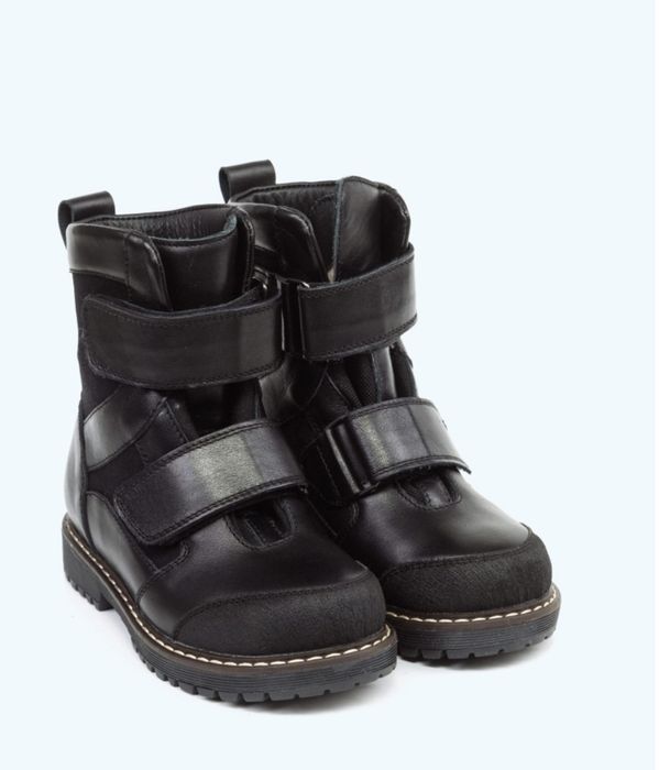 Зимові чобітки 28р, черевики ортопедичні на хлопчика