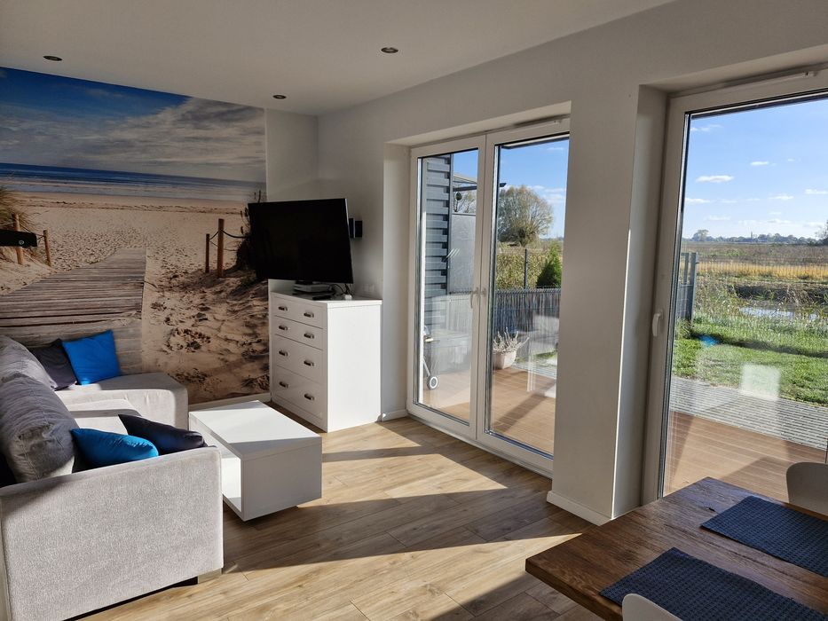 Apartament Deluxe 1-pokojowy z ogródkiem nad morzem Gdańsk Sobieszewo