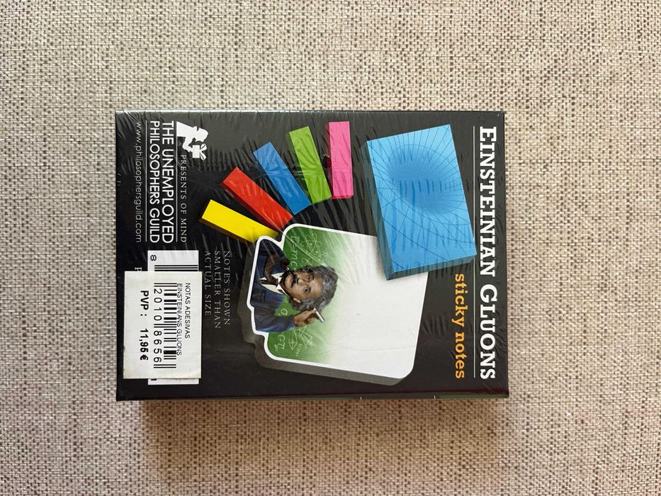 Bloco de Post-its Einstein | Presente Inteligente