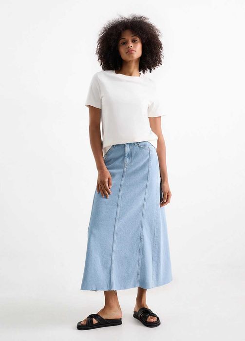 Спідниці максі джинсові С&А 50-58 розміри різні