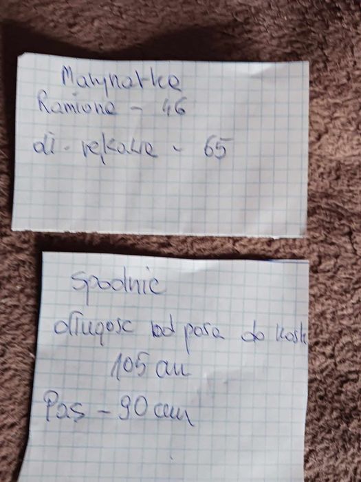 Garnitur męski w bardzo dobrym stanie