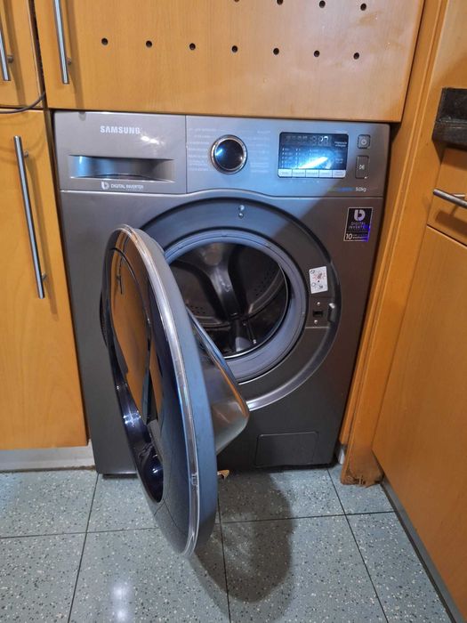 Máquina de Lavar Roupa Samsung EcoBubble 9kg com Mini Porta (AddWash)