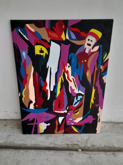 Tela de autor desconhecido 80cm*55cm