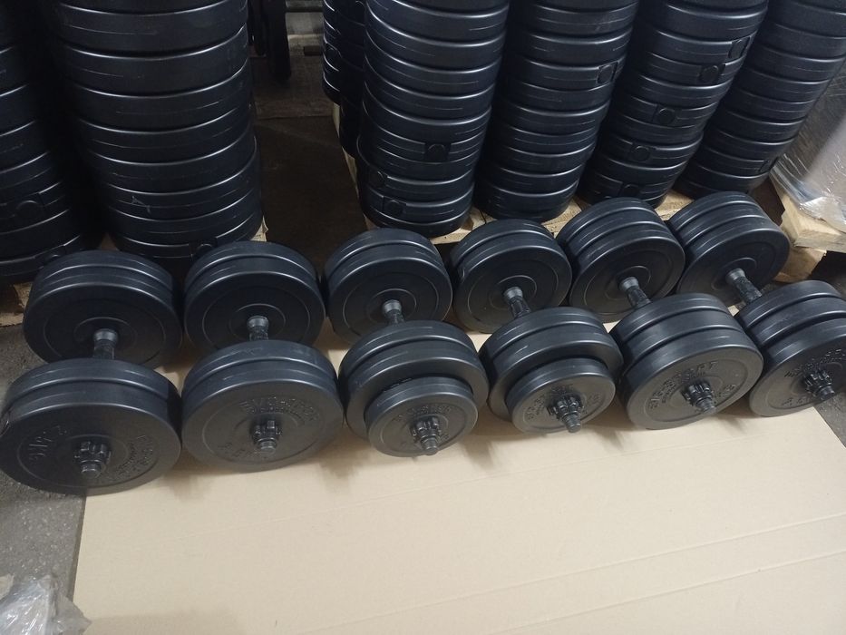 Гантели наборные по 8 кг , 10 кг , 12.5 кг , 15 кг , 17.5 кг , 20 кг р