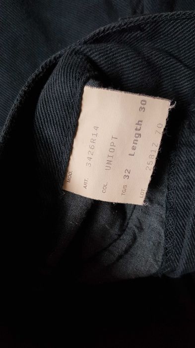 Spodnie jeansowe MARINES Jeans ciemne szare rozmiar z metki 32/30  S/M