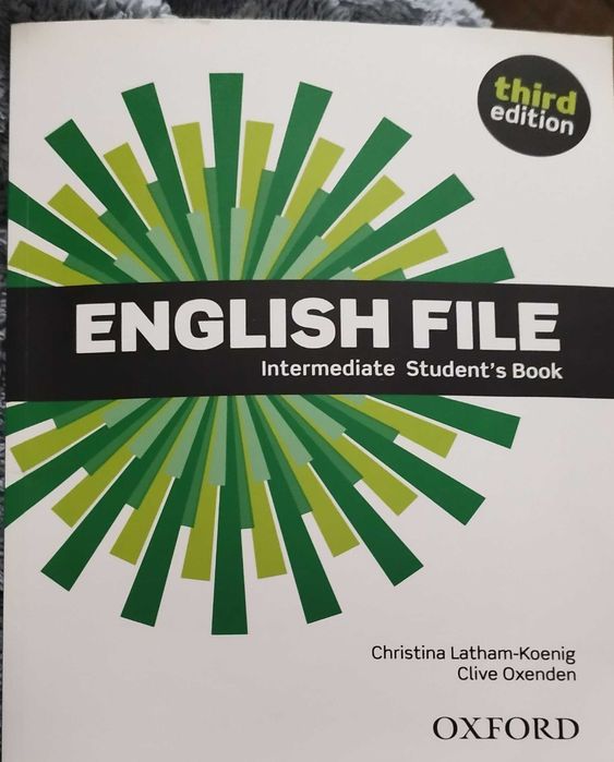 Książka do Angielskiego English File Intermediate Stident`s Book NOWA