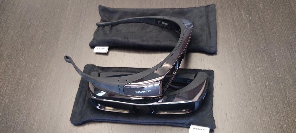 Óculos 3D da Sony.