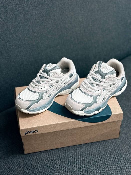 Кросівки Asics Gel-NYC білі сірі бежеві  Asics Gel NYC  Нові  35 - 44 жіночі чоловічі