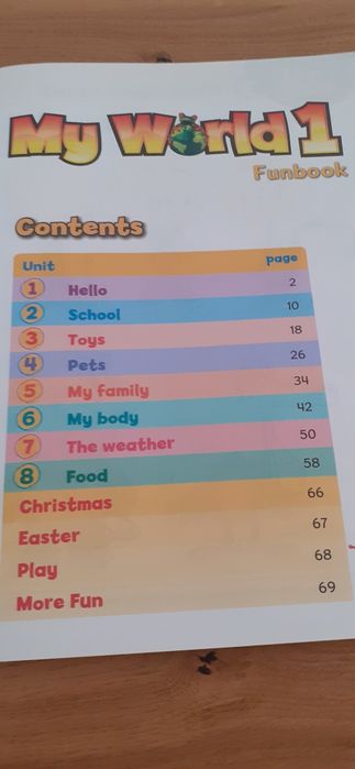 My World 1  Funbook