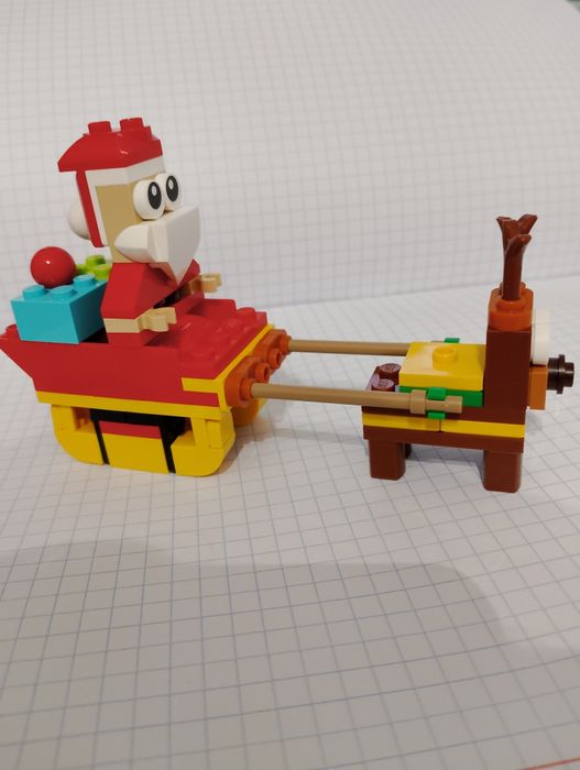 Lego Creator Mikołaj z Reniferem