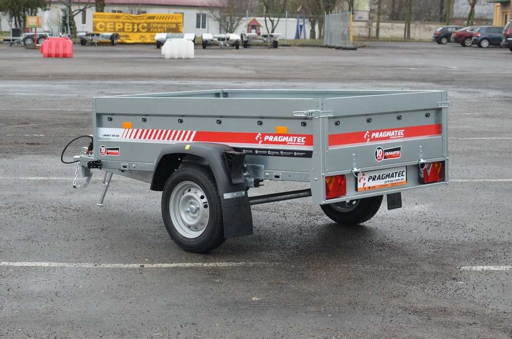 Легковий причіп Любарт / легковой прицеп одноосный оцинкованный
