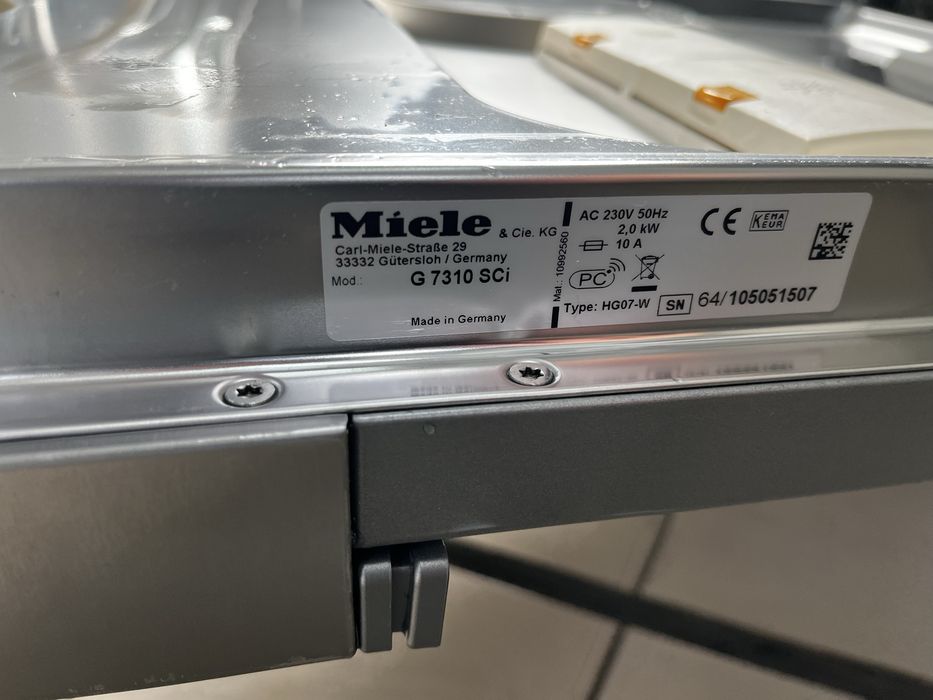 Топова посудомийка Miele g7310
