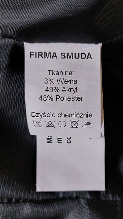 Płaszcz Smuda rozmiar 46
