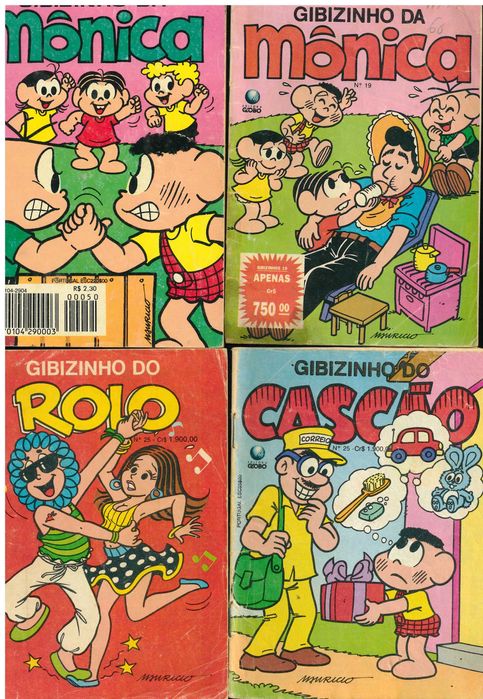 24 Livros Gibizinho da Monica