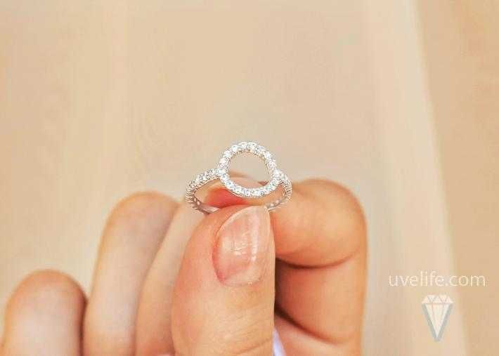 Набір круглий з фіанітами