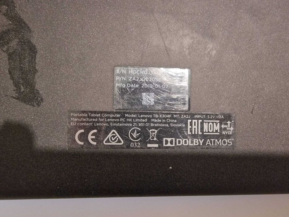 Lenovo Tab 4 TB-X304F Tablet, 10.1", 16 GB, Wi-Fi64738601085185122