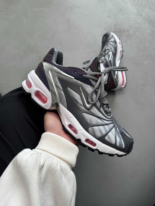 Мужские кроссовки Nike Skepta Silver/Black. 40-45