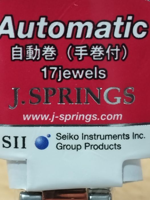 Relógio de senhora J.Srings Seiko automatico