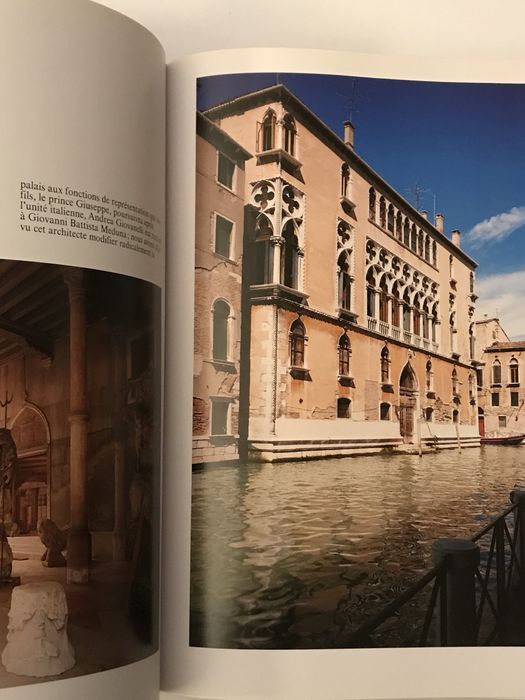 Veneza livro sobre os palacios venezianos