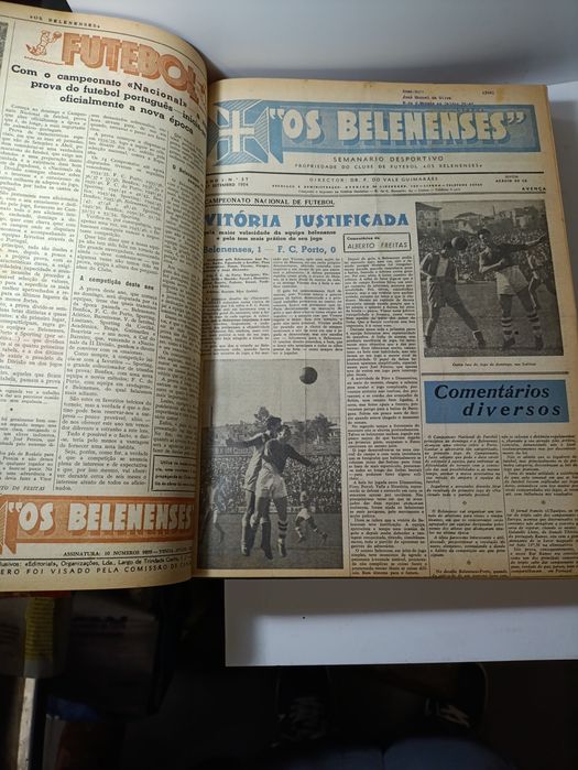FC Os Belenenses - Rara compilação de Jornais