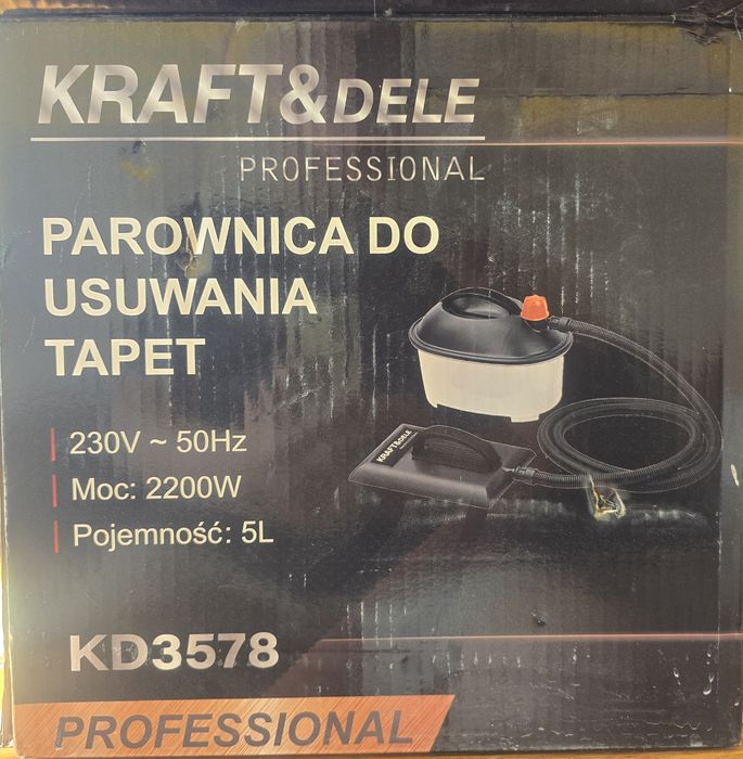 Urządzenie (parownica) do usuwania tapet  na gwarancji.