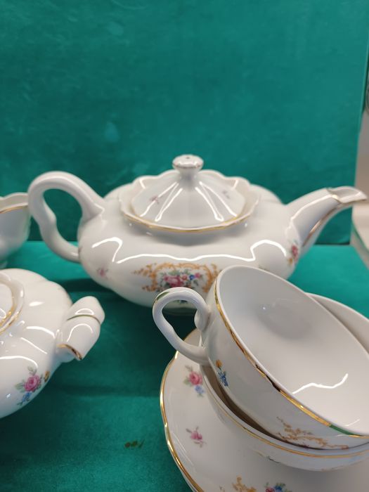 Serviço de chá porcelana coimbra