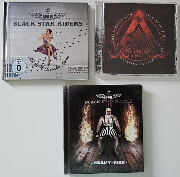 Cd música heavy metal