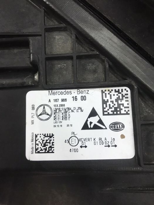 Mercedes w 167 GLE фара ліва права multibeam  led 2018р-2019р