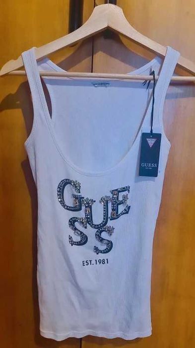Top branco Guess