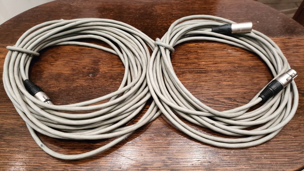 Kable mikrofonowe XLR