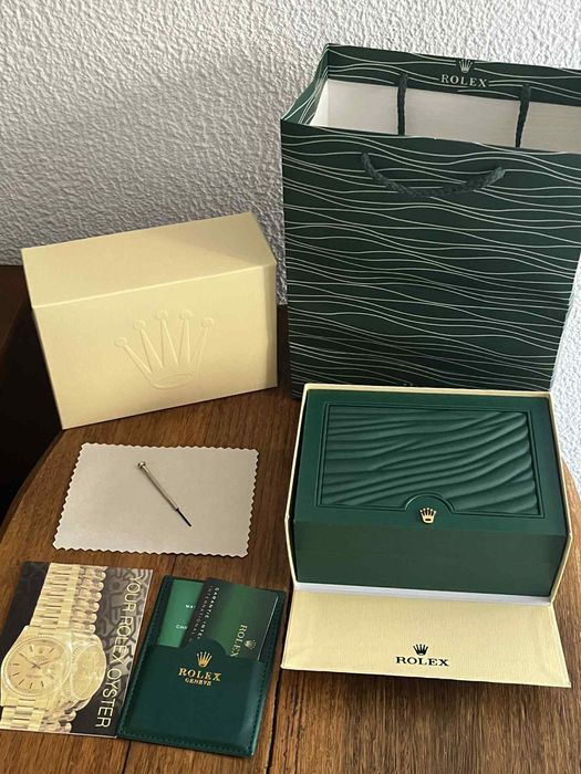 Relogio Rolex Submariner Gold Green