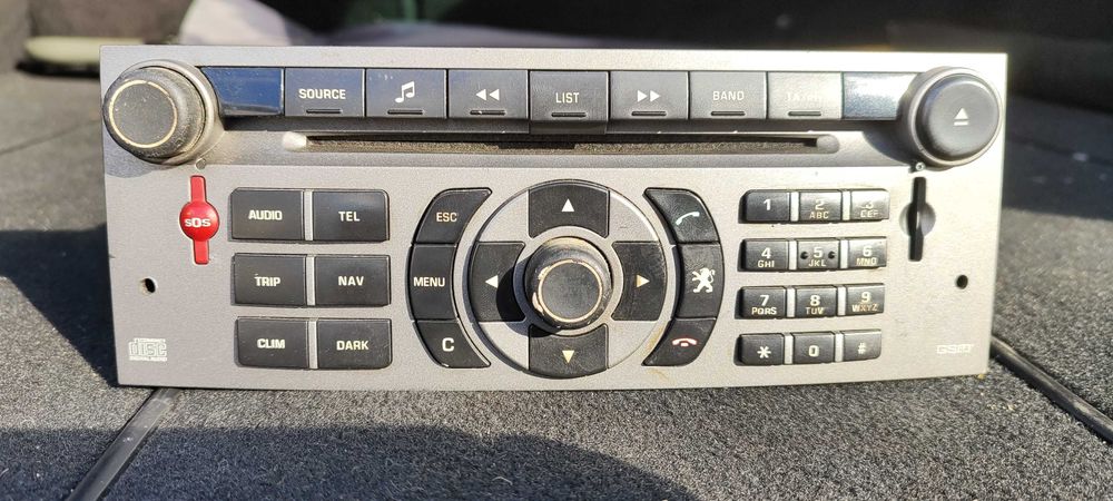 Rádio RT3-N3-04 Navteq Peugeot 407