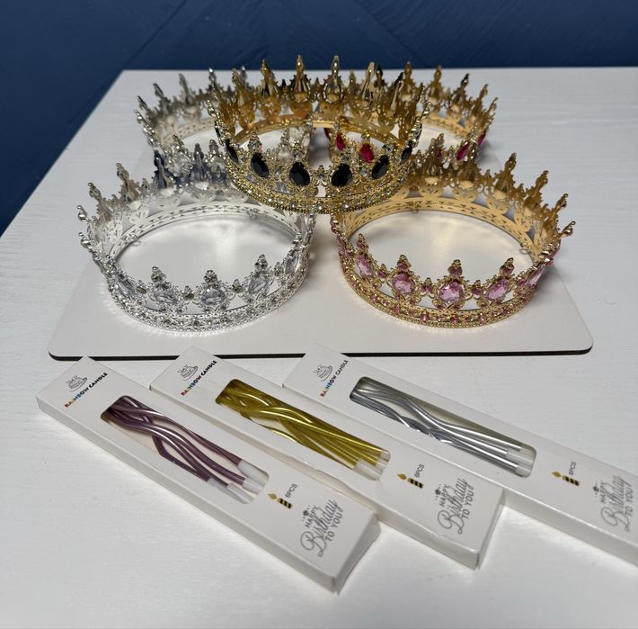 Корона на торт+ декор