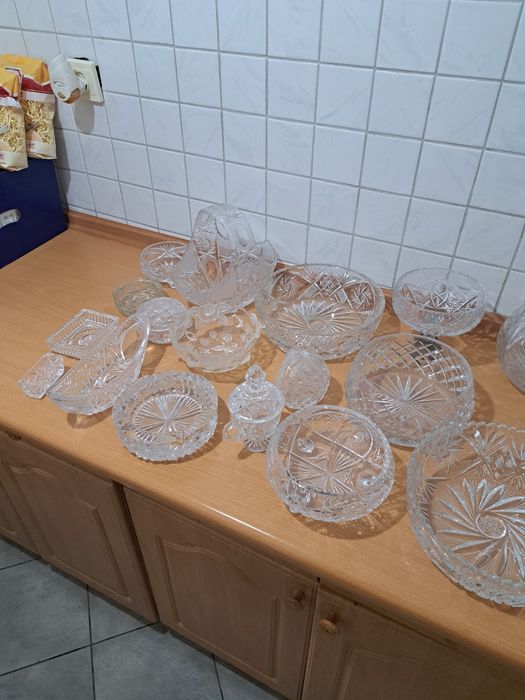 Kryształy 29 szt komplet