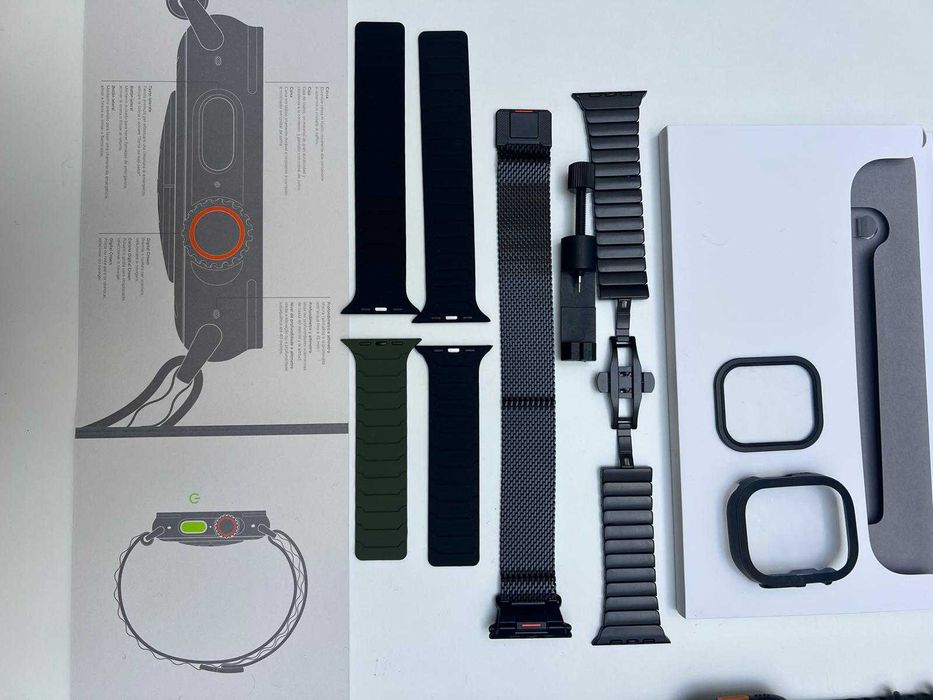 Apple Watch  preto,  Ultra 3 - Estado irrepreensível