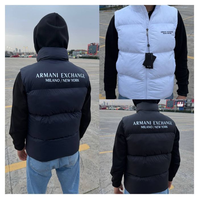 Чоловіча Жилетка  безрукавка Armani Exchange  polo розмір S-XL