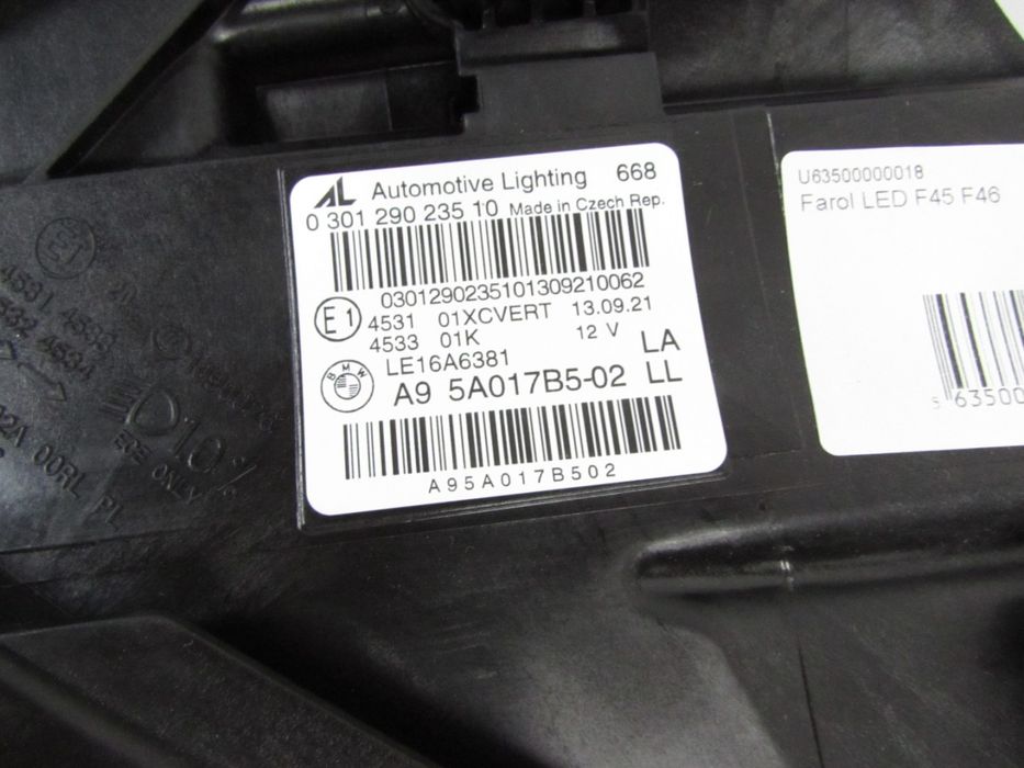 Conjunto De Faróis Bmw 2 Active Tourer Ref: 63115A32E05
