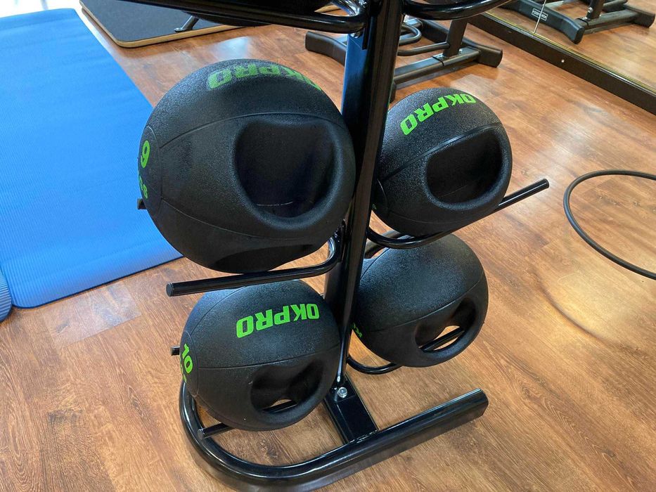 Zestaw piłek z uchwytem 3 do 9 kg 7 sztuk