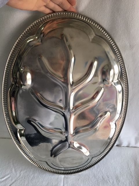 Bandeja/Travessa em Folha de Estanho