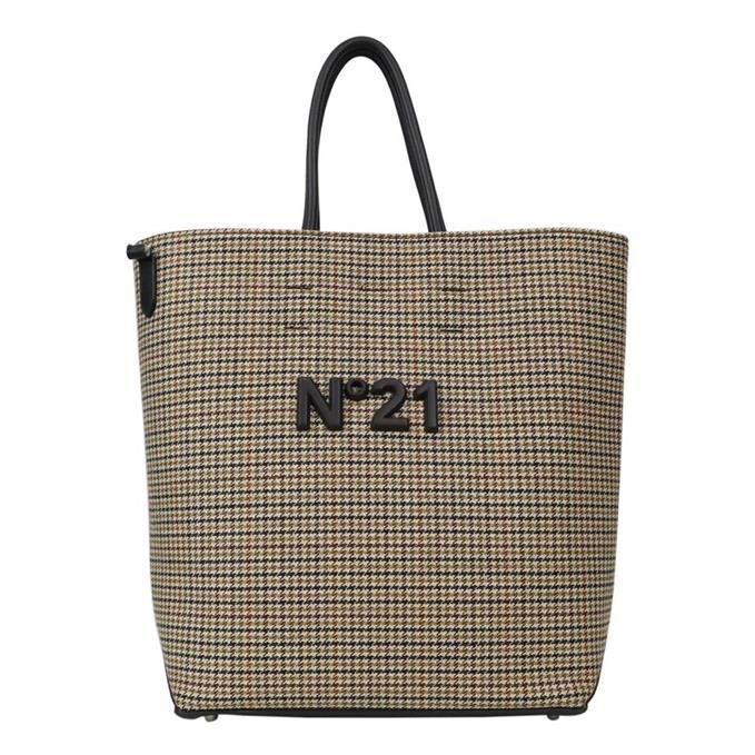No.21 Damska torba typu tote Bag Wielokolorowa torba materiałowa Torebka średnia ACS4938