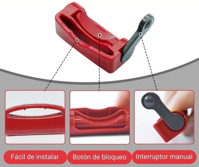Bloqueador de botão para aspirador Dyson