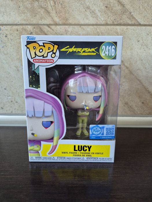 Cyberpunk Lucy funko pop figurka  exclusive
