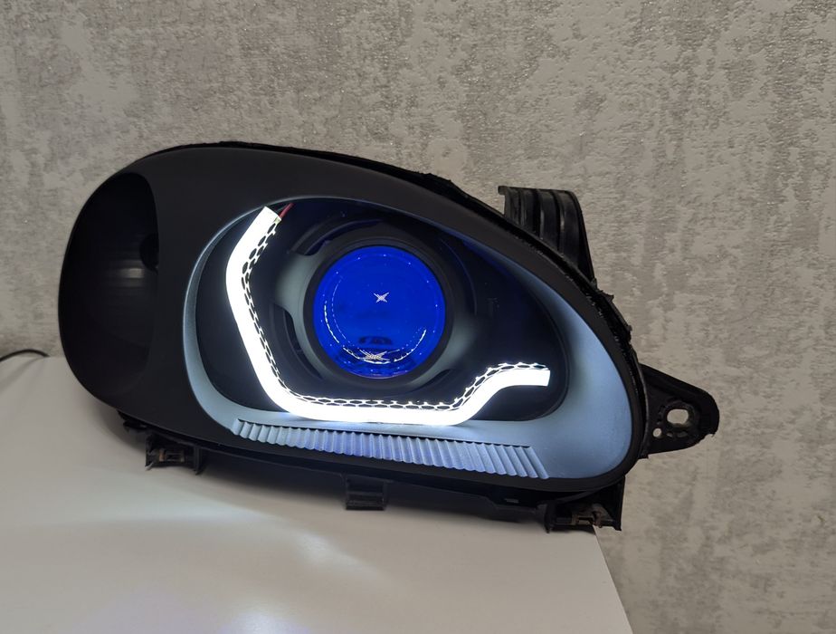 Фари ланос. Фары, ДХО, bi-led модулі