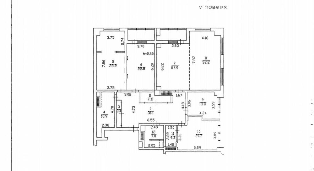 Многокомнатная квартира по адресу бульвар Дружбы Народов (площадь 219 м²) - Atlanta.ua - фото 24